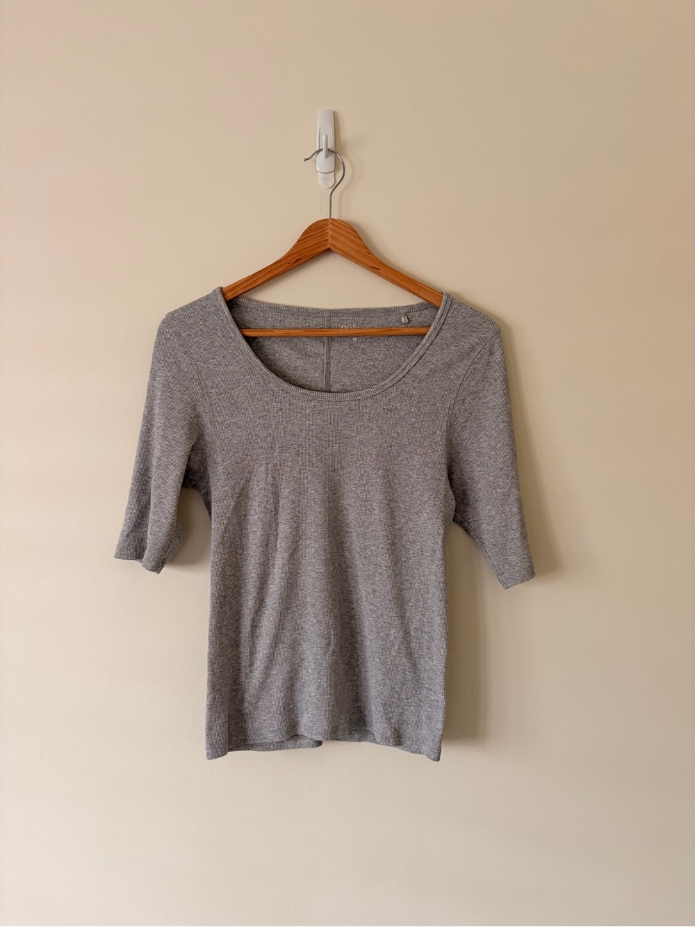 Quince Scoop Neck Short Sleeve Tee